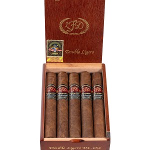 La Flor Dominicana Double Ligero (DL) Natural 654 Box