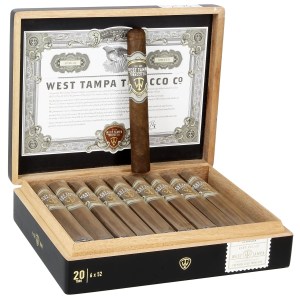 West Tampa Tobacco Co. Black Toro Box