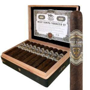 West Tampa Tobacco Co. Black Gigante Box