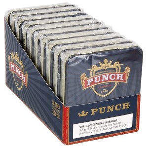 General cigar co. Punch Classic English market selection cigarillos 20pk Box