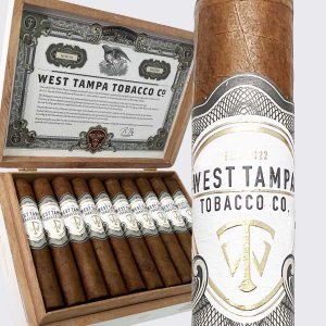 West Tampa Tobacco Co. White Toro Box